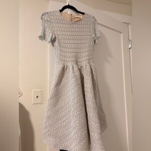 Maje Blue Lace Dress